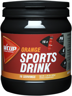 Wcup Sportsdrink Orange 480 gram